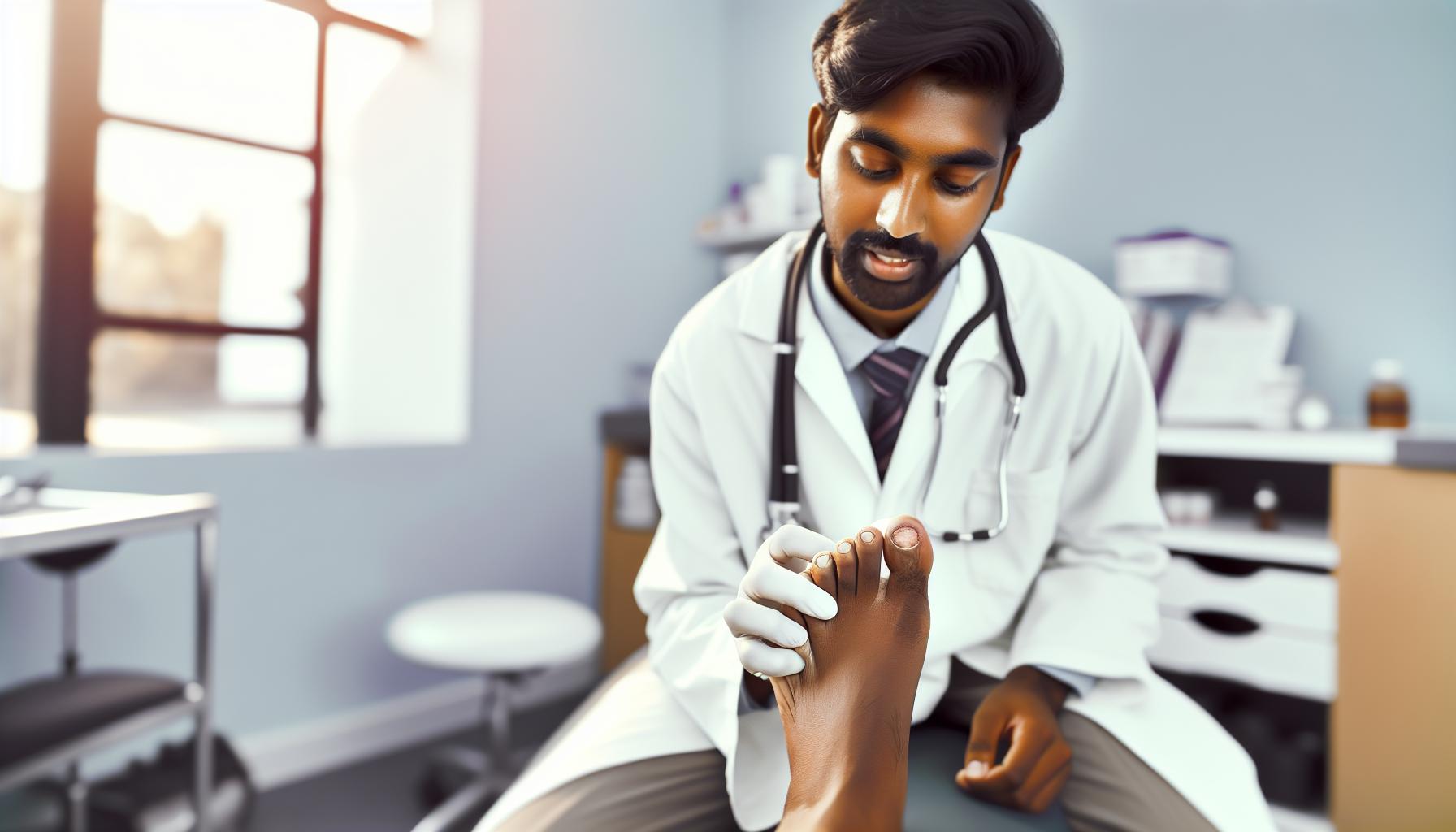 Common Symptoms of Toenail Fungus in Diabetic Patients