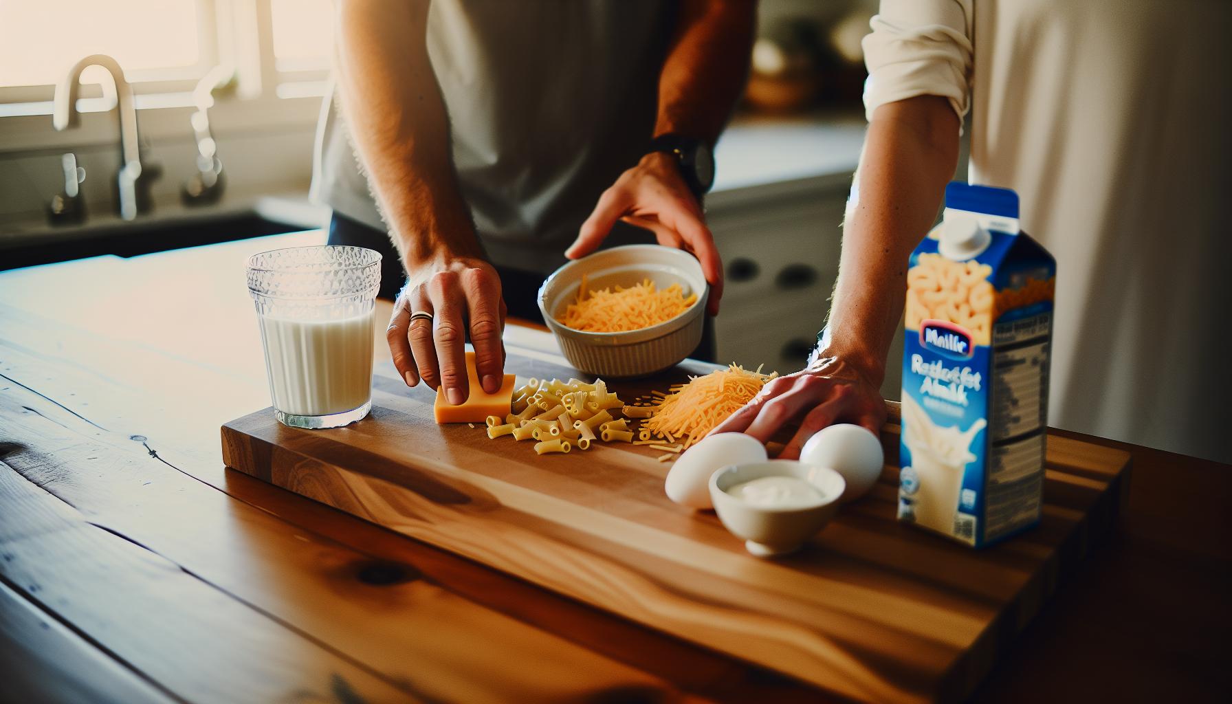 Key Ingredients for a Creamy Diabetic Mac and Cheese