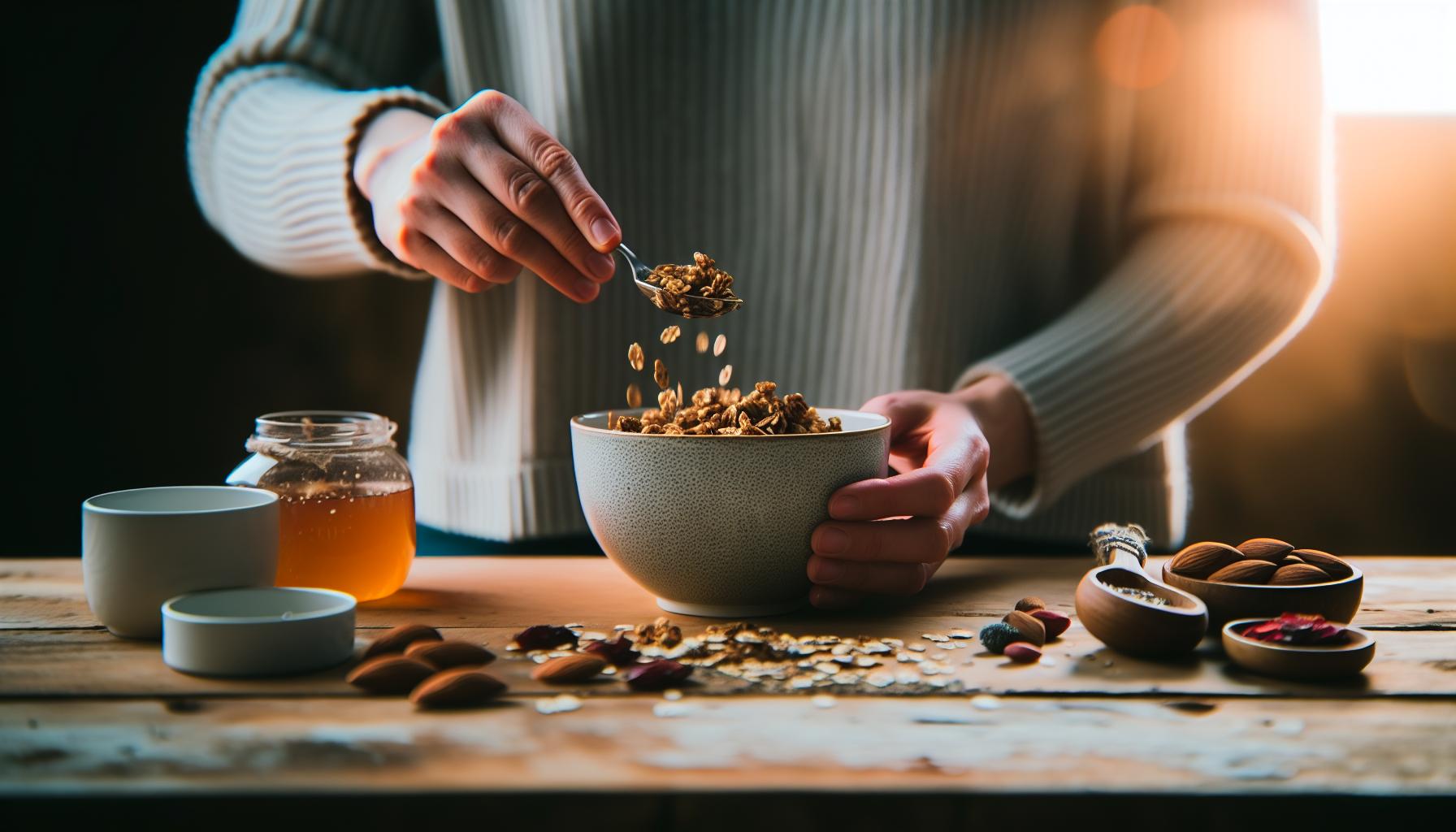 Diabetic Granola Recipe: Crunchy Clusters Without the Sugar 1 Diabetic Granola Recipe: Crunchy Clusters Without the Sugar