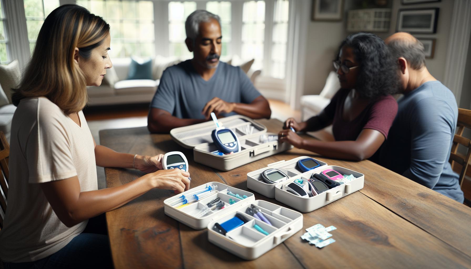 Diabetic Supply Case: Organize Medications & Testing Gear 2 Organizing Your Diabetic Testing Gear Effectively