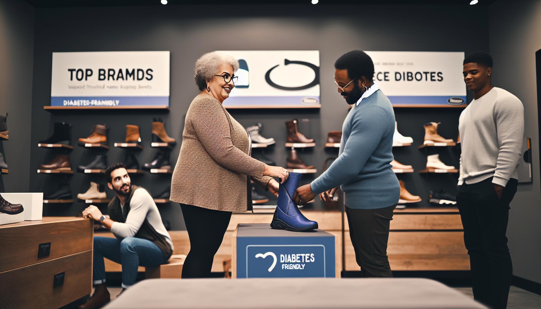Top Brands: Trusted Names in Diabetes Boots