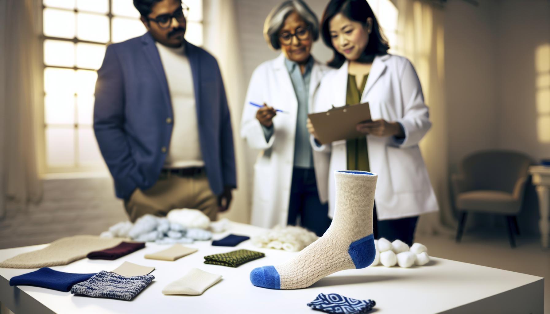 Choosing the Right Materials for Diabetes Socks
