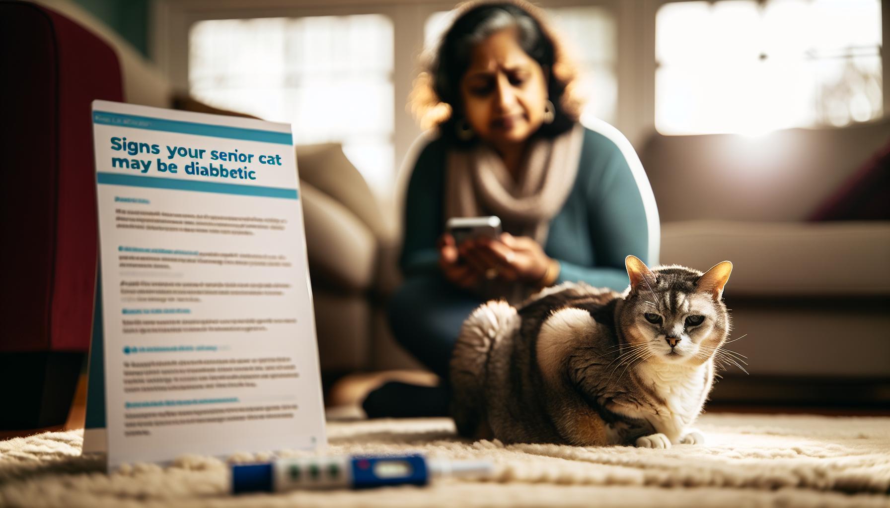 Signs Your Senior Cat May Be Diabetic