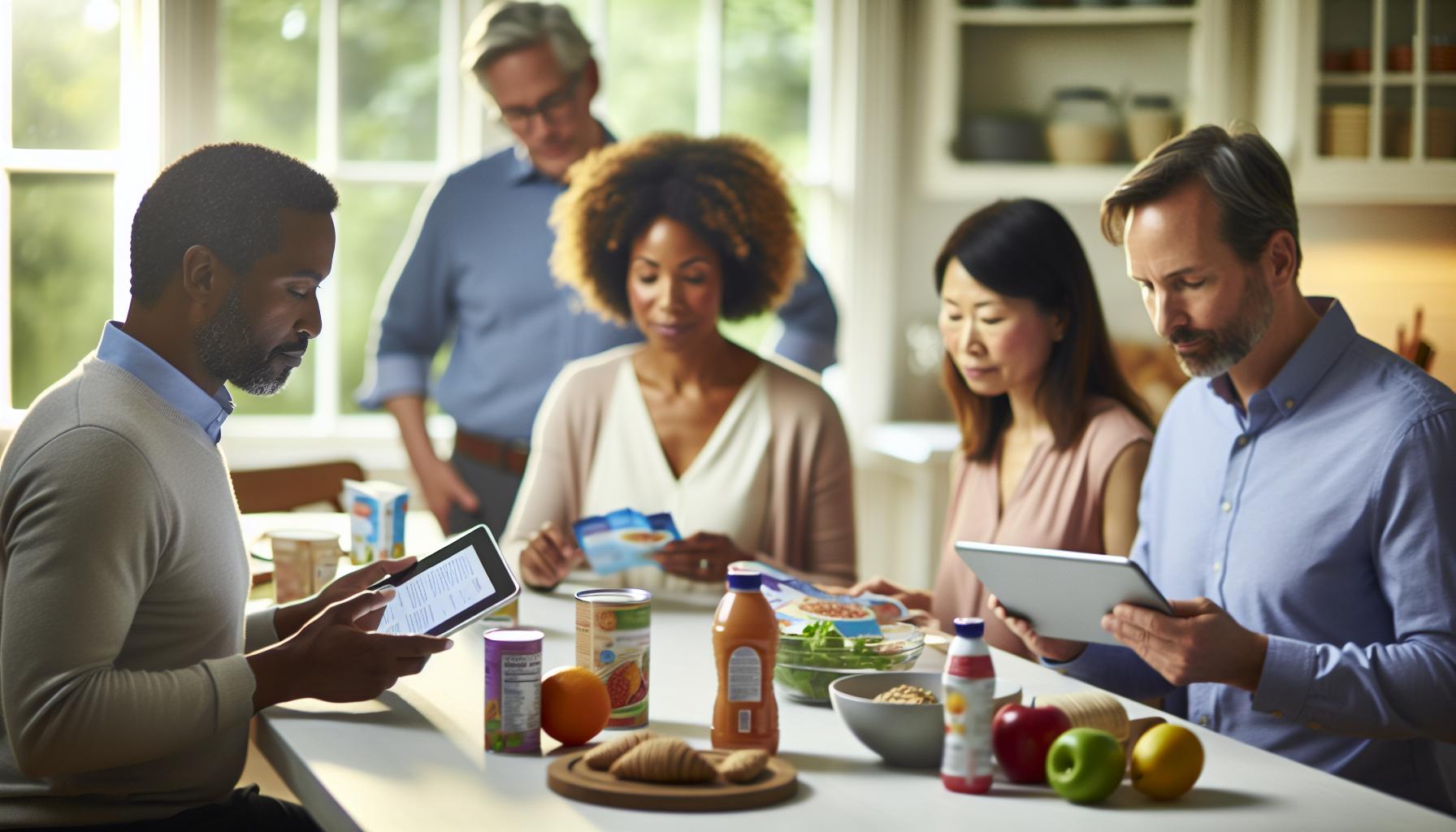 Reviewing Nutritional Information Effectively