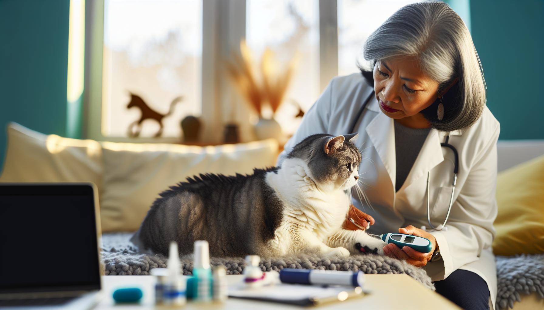 How Diabetes Affects Senior Cats' Health