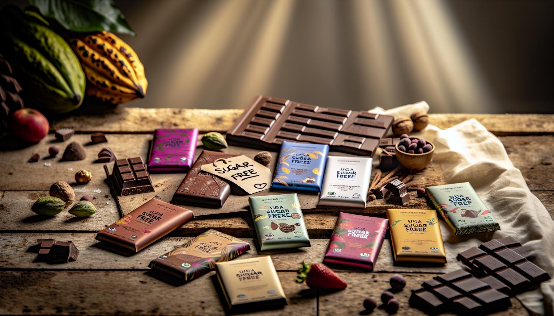 Chocolates for Diabetics: 15 Sugar-Free Options That Taste Great 2 Top 15 Delicious Sugar-Free Chocolate Options