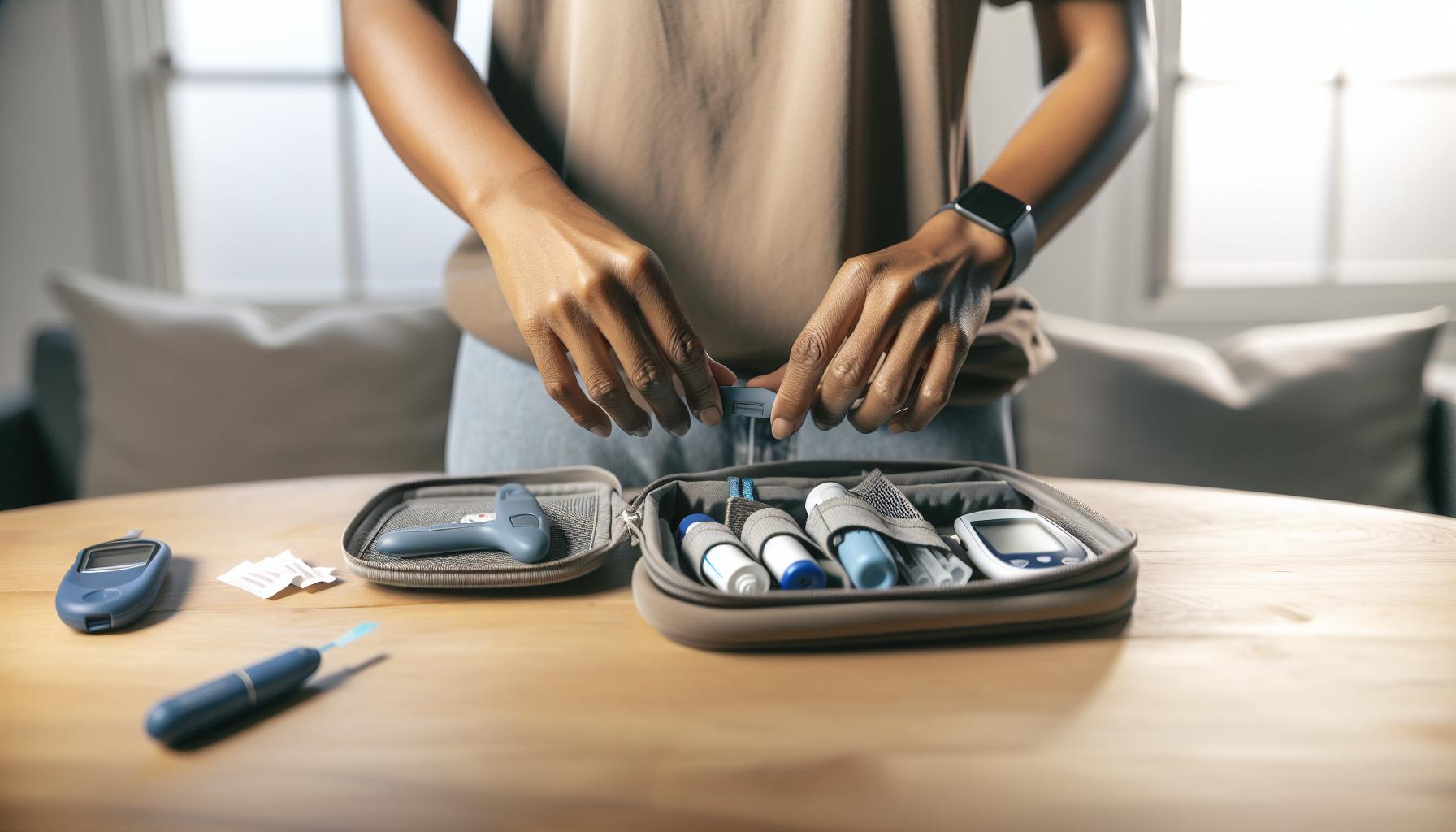 Diabetes Supply Bag: Organize Your Essentials on the Go 1 Diabetes Supply Bag: Organize Your Essentials on the Go