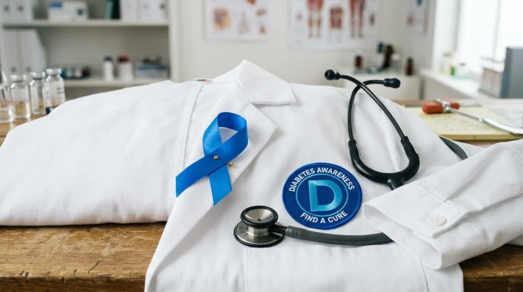 Official Diabetes Awareness Color Ribbon Guide